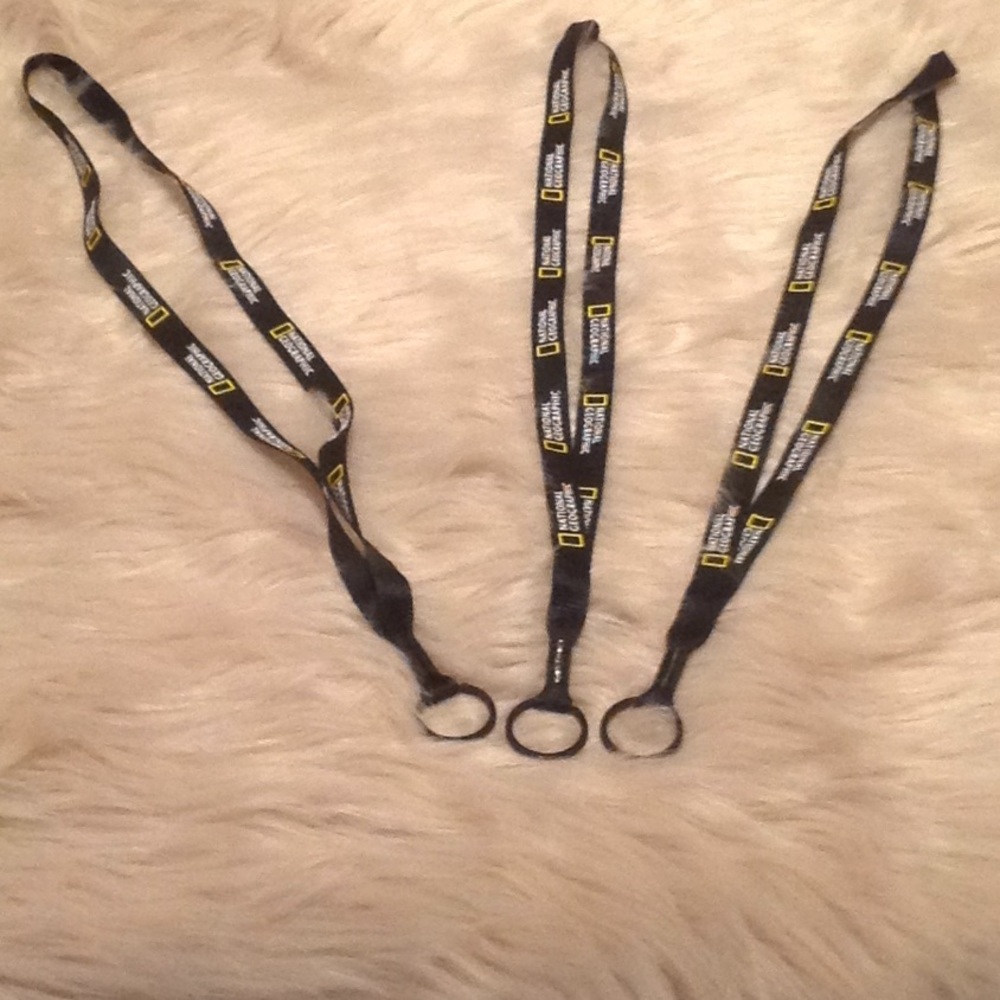 National Geographic- Lanyard - Qty 3 - SOLD